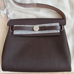 New 2026 Hermes Herbag Mini Ebene/Ebene PHW  2026
